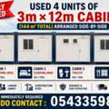 Looking For Used Portable Cabin