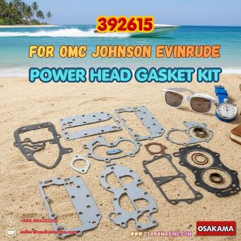 Rio de Janeiro, Auto Parts, BRL 99999,  392615 Power Head Gasket Kit For OMC Johnson Evinrude Outboard