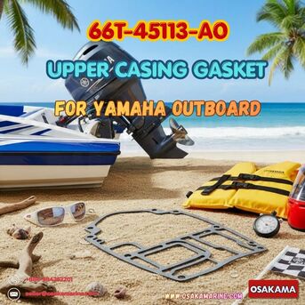 Rio de Janeiro, Auto Parts, BRL 99999,  66T-45113-A0 Upper Casing Gasket For Yamaha Outboard