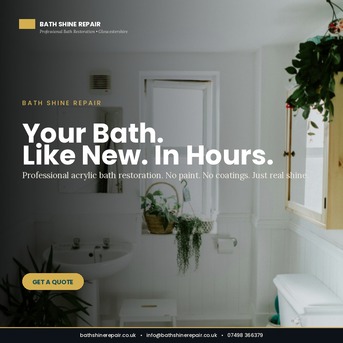 London, Household, Professional Bath Restoration In Gloucestershire