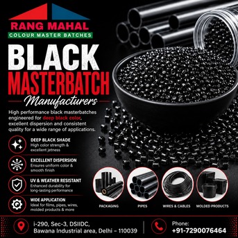 Mumbai, Materials, Trusted Black Masterbatch Supplier | Rangmahal