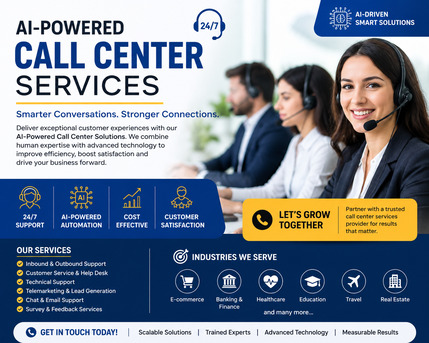 Noida, Business, AI-Powered Call Center Services & Call Center Projects