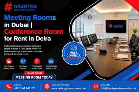 Deira, Offices, Meeting Rooms In Dubai | Conference Room For Rent In Deira