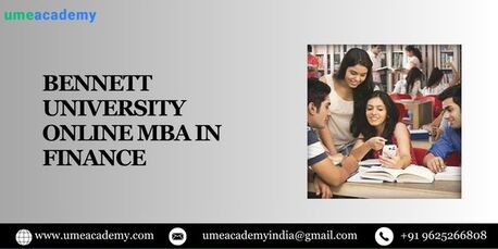 Noida, Lessons Offered, Bennett University Online MBA In Finance