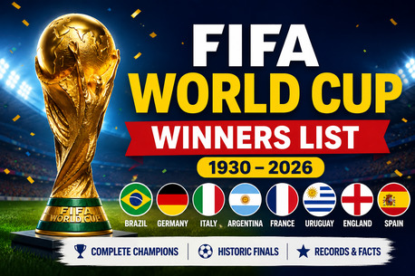 New York, Manpower, FIFA World Cup Winners List (1930&ndash;2026)