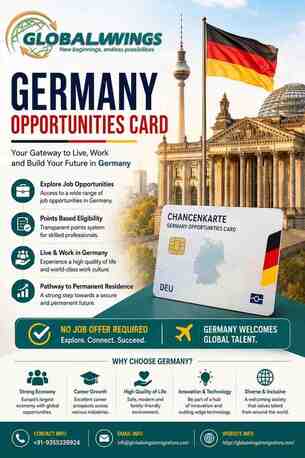 New Delhi, Immigration, Germany Chancenkarte Visa Assistance &ndash; GlobalWings Visa Consultants