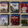 BHD 4,  PS4 Games - 4 BD Each