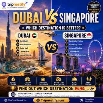 New Delhi, Travel, Dubai Vs Singapore: Which Destination Is Better For Travel, Tourism & Attractions?