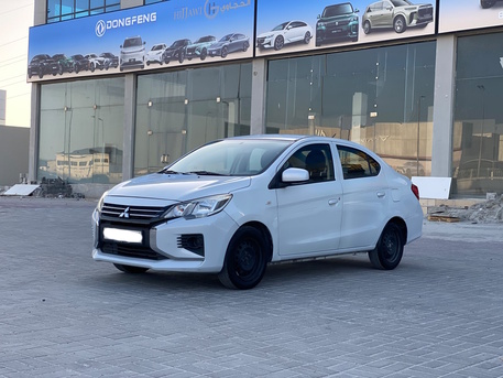 Manama, Vehicles, Cars & Trucks , BHD 2500,  Mitsubishi Attrage,  2021,  Automatic,  95200 KM,   /  (White)