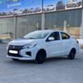BHD 2500,  Mitsubishi Attrage,  2021,  Automatic,  95200 KM,   /  (White)