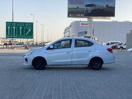 Manama, Vehicles, Cars & Trucks , BHD 2500,  Mitsubishi Attrage,  2021,  Automatic,  95200 KM,   /  (White)