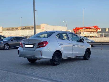 Manama, Vehicles, Cars & Trucks , BHD 2500,  Mitsubishi Attrage,  2021,  Automatic,  95200 KM,   /  (White)