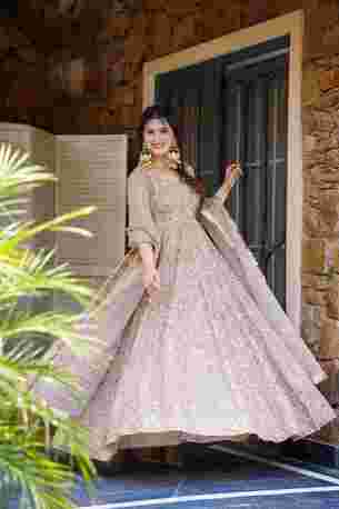 Jaipur, Clothing & Accessories, INR 12000,  Buy Idaho Neerja Heavy Beige Maxi Set Online