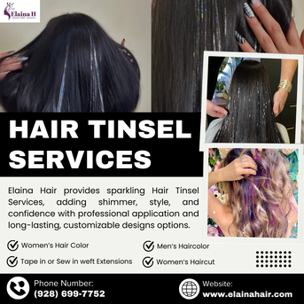 New York, Beautician, Hair Tinsel Flagstaff | Add Sparkle & Shine To Your Hair