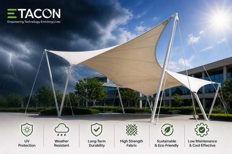 Gurugram, Construction, Tensile Fabric Structure