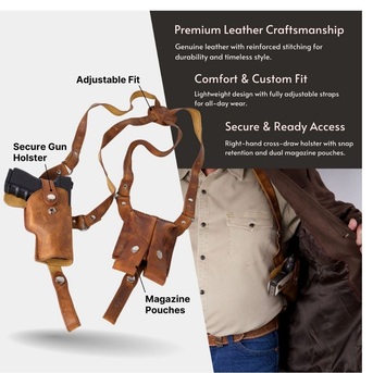 New York, Fashion & Design, Leather Shoulder Holster