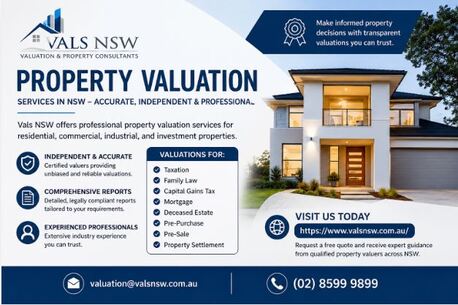 Sydney, Real Estate, Property Valuation Services In NSW &ndash; Accurate, Independent & Professional