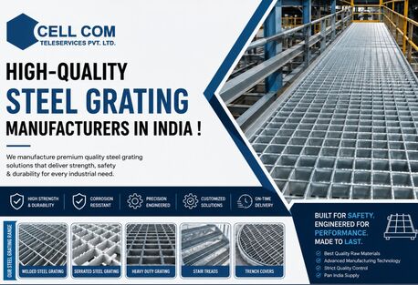 Mumbai, Construction, High-Quality Steel Grating Manufacturers In India