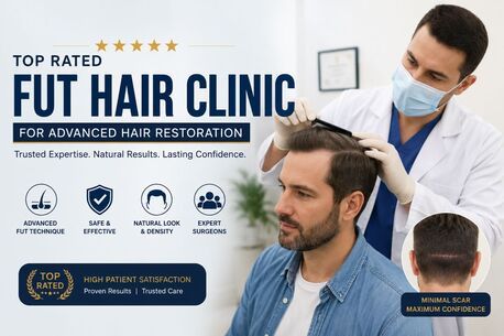 London, Health, Top Rated FUT Hair Clinic For Advanced Hair Restoration