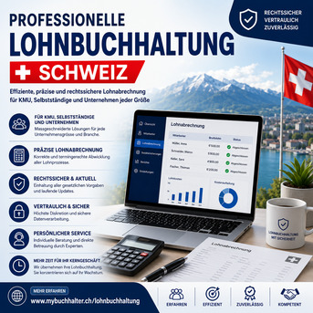 Geneva, Accounting, Effiziente Lohnbuchhaltung Schweiz Für KMU Und Selbstständige