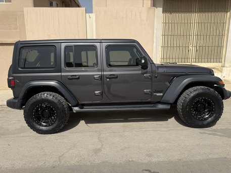 Riyadh, Vehicles, Cars & Trucks , SAR 115000,  Jeep Wrangler Unlimited Sport,  2021,  Automatic,  53000 KM,    (low Odo)