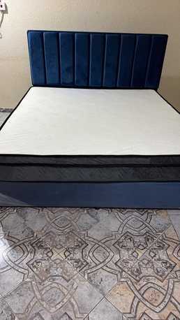 Jeddah, Furniture, SAR 1000,  New Bed With New Mattress Only 2 Months Before Buy Not Used Frequently Need To Sell Price