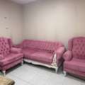 SAR 600,  Beautiful Pink Velvet Sofa Set Available For Sale.