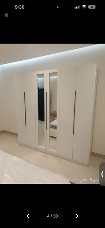 Jeddah, Furniture, SAR 2100,  Complete Wooden Bedroom Furniture Sets Available With 6 Door Wardrobe In Low Prices