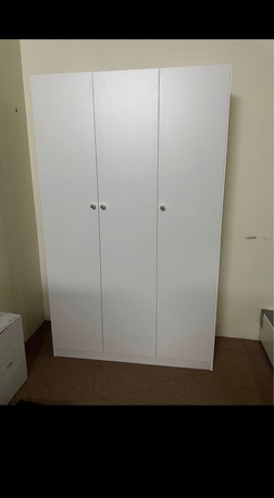 Jeddah, Furniture, SAR 1050,  Complete Wooden Single Size Bedroom Set With 3 Door Wardrobe In Different Design