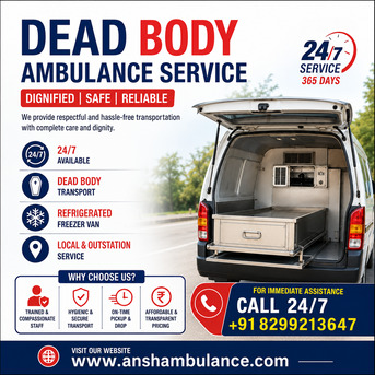 Lucknow, Health, Dead Body Ambulance Service