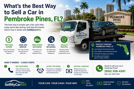 Miami, Automotive, Sell Your Car In Pembroke Pines, FL &ndash; Fast Cash Offers