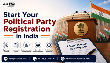 Jaipur, Legal, Start Your Political Party Registration In India