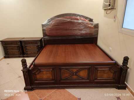 Al Safa, Furniture, SAR 1300,  Elegant Pre-Owned Bedroom Set Excellent Condition