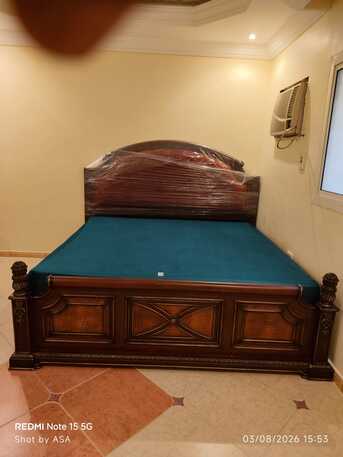 Al Safa, Furniture, SAR 1300,  Elegant Pre-Owned Bedroom Set Excellent Condition