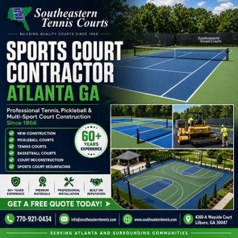 New York, Construction, Sports Court Contractor Atlanta GA