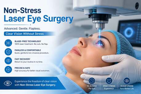 New York, Health, Non-Stress Laser Eye Surgery For Clear, Comfortable Vision