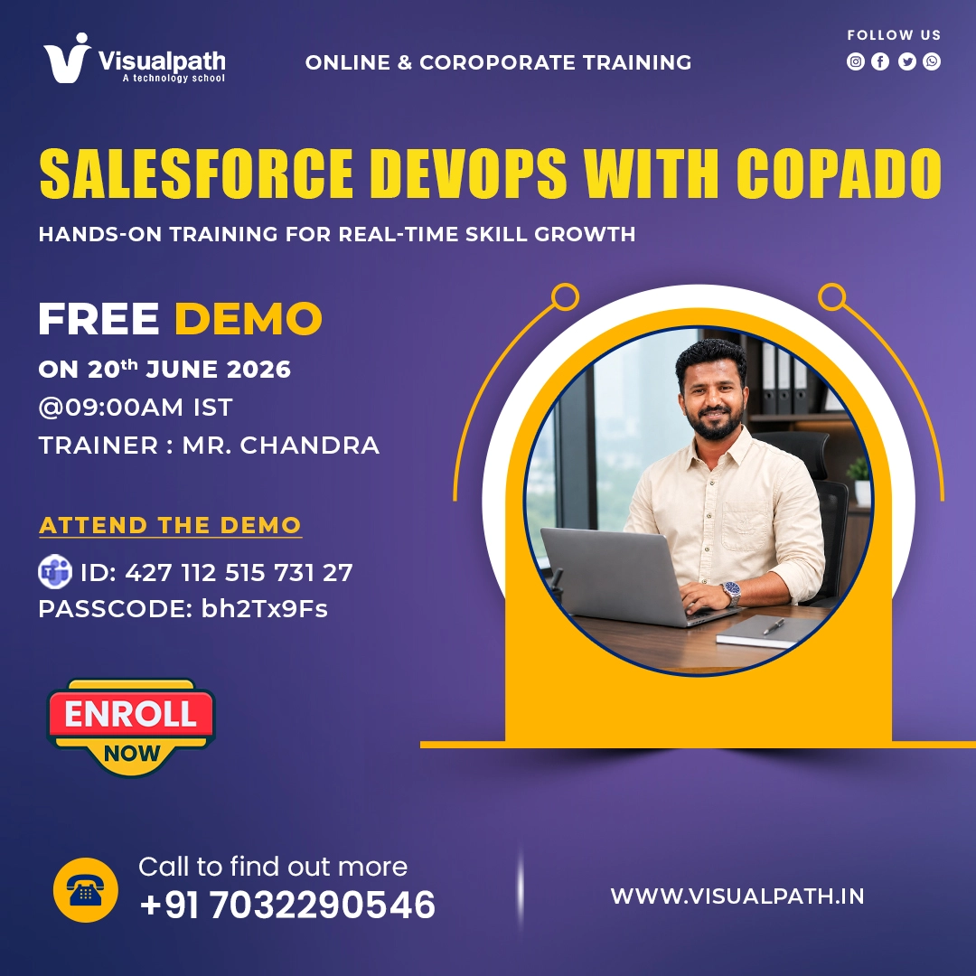 Hyderabad, Lessons Offered, FREE Salesforce DevOps With Copado Live Demo &ndash; Register Now!