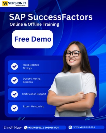 Hyderabad, Training, Version IT Hyderabad Provides Industry-based Training To Master SAP SuccessFactors Employe