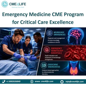 New York, Health, Emergency Medicine CME Program For Critical Care Excellence