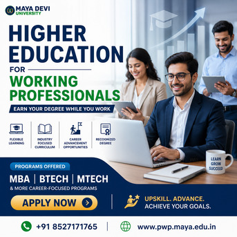 Mumbai, Education, Higher Education For Working Professionals &ndash; Maya Devi University WILP