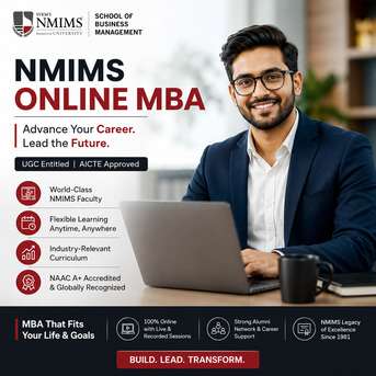 Pune, Education, NMIMS Online MBA 2026: Fees, Admission, Eligibility & Career Scope