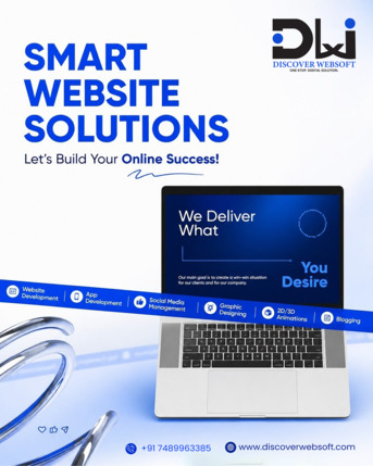 Indore, Software, INR 50000,  Website Designing Company In Indore - Discover Websoft
