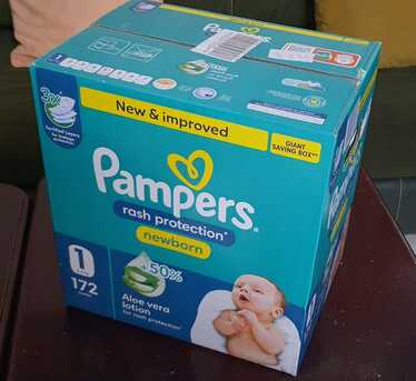 Al Rabwah, Baby & Kid Stuff, SAR 100,  Pampers Size 1