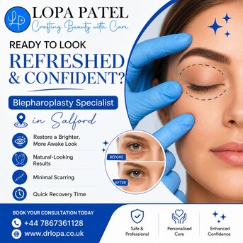London, Health, Blepharoplasty Specialist In Salford