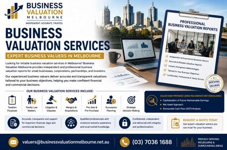 Melbourne, Real Estate, Business Valuation Services &ndash; Expert Business Valuers In Melbourne