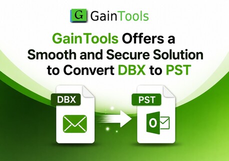 Mumbai, Software, INR 2744,  GainTools Offers A Smooth And Secure Solution To Convert DBX To PST