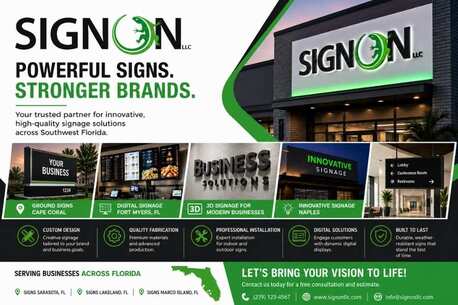 New York, Business, Professional Sign Company In Cape Coral &ndash; Custom Business Signs That Get Results