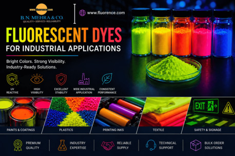 New Delhi, Materials, 5 Proven Fluorescent Dyes For Industrial Applications