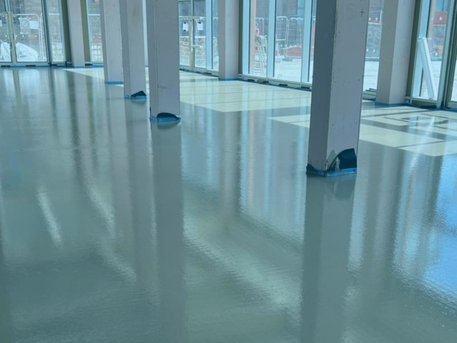 London, Construction, Flow Screeding