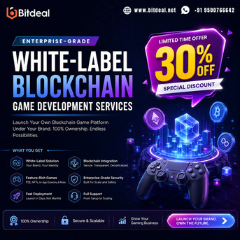 Dubai, Business, Enterprise-Grade White-Label Blockchain Game Development Services &ndash; 30% OFF